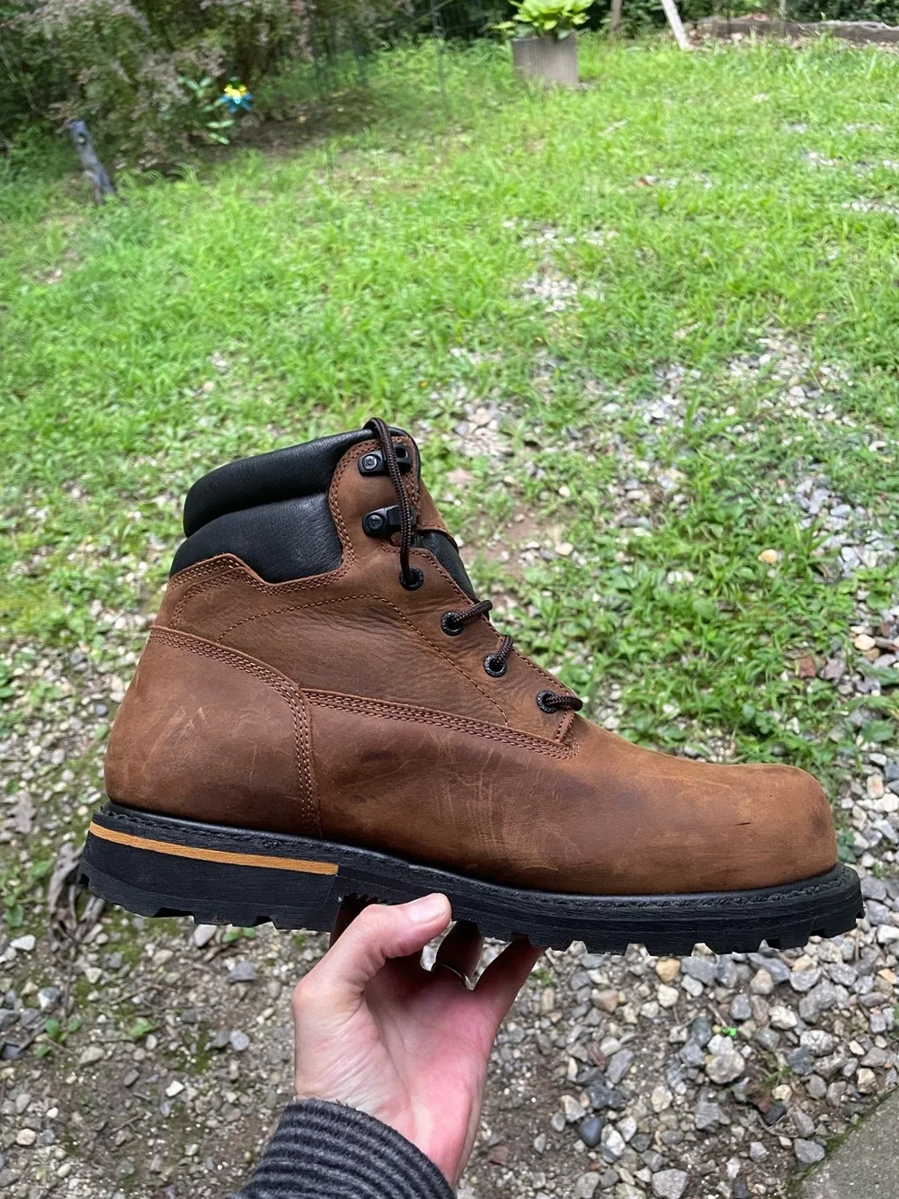 ROCKY Governor Composite Toe Waterproof 6 Inch Work Boots Size 11.5 Men’s